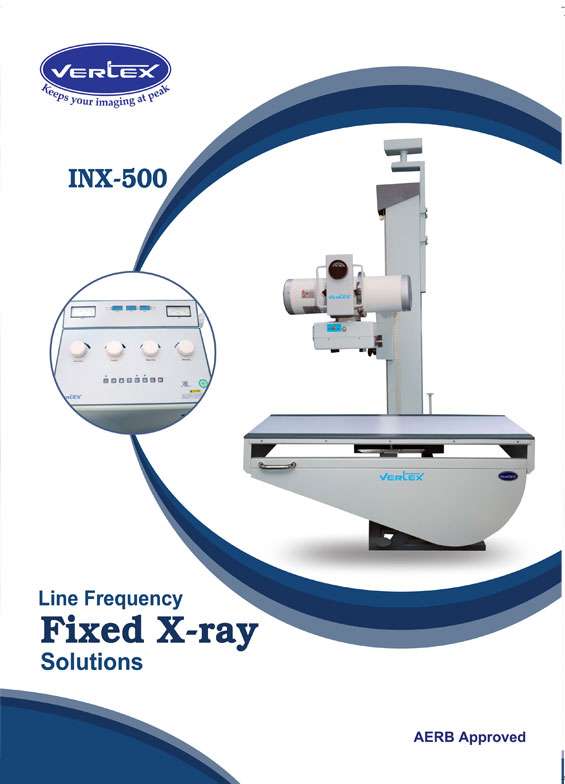 500mA X-Ray Machine, INX-500, Vertex, India