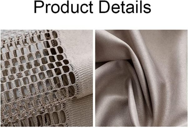 TTZ Hospital Curtain with Flat Hooks for Hospital Medical Clinic SPA Lab Cubicle Curtain Divider Privacy Screen (Color: Grey, Size: 1(12ft Wide x7ft Tall))